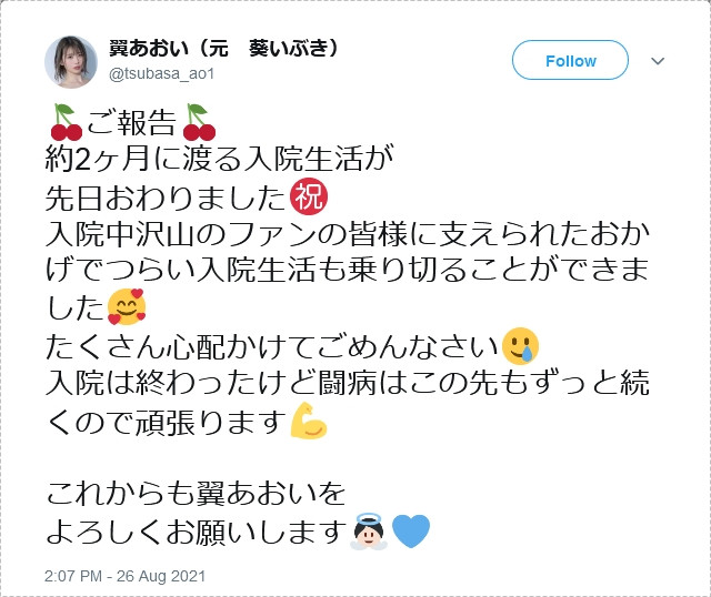 翼あおい(翼葵)twitter和IG账号双双删除，被经纪公司自所属女优栏拿掉-图片8