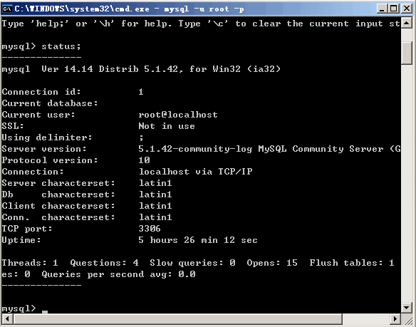 mysql 查看版本的方法图文演示-图片2